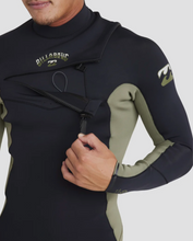 Load image into Gallery viewer, BILLABONG Mens 3/2mm Absolute Natural Chest Zip Steamer Wetsuit