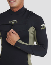 Load image into Gallery viewer, BILLABONG Mens 3/2mm Absolute Natural Chest Zip Steamer Wetsuit