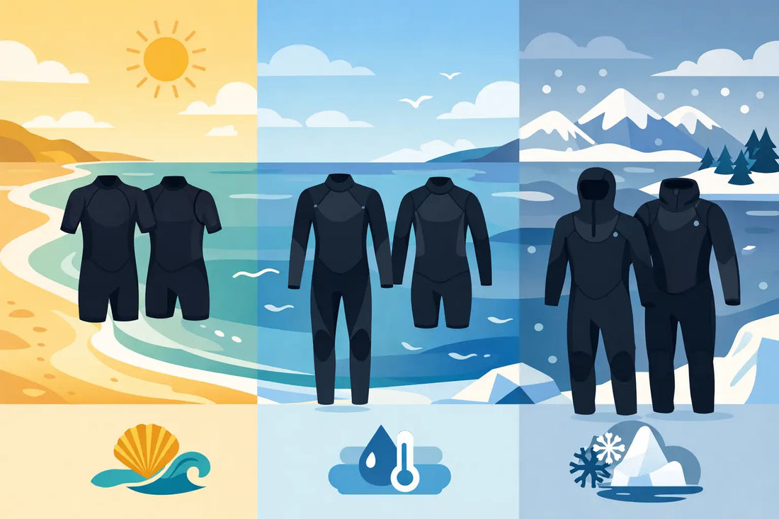 Australian Wetsuit Thickness Guide for Every Season