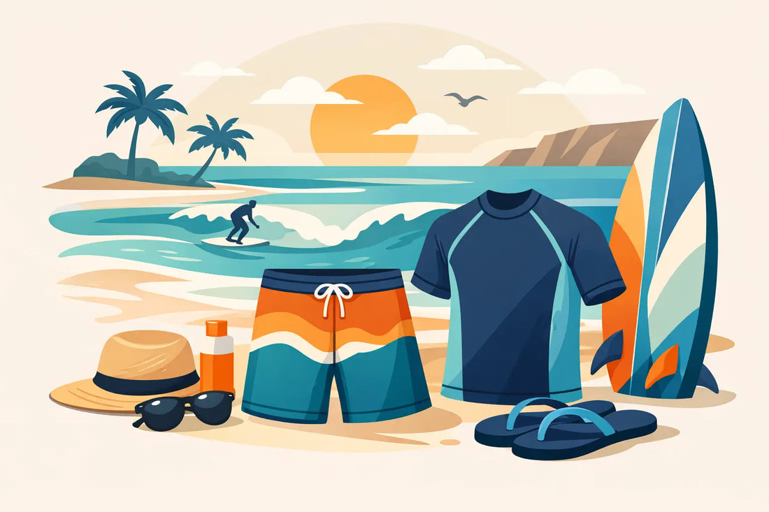 Men's Surf Clothing for Beach Days and Beyond