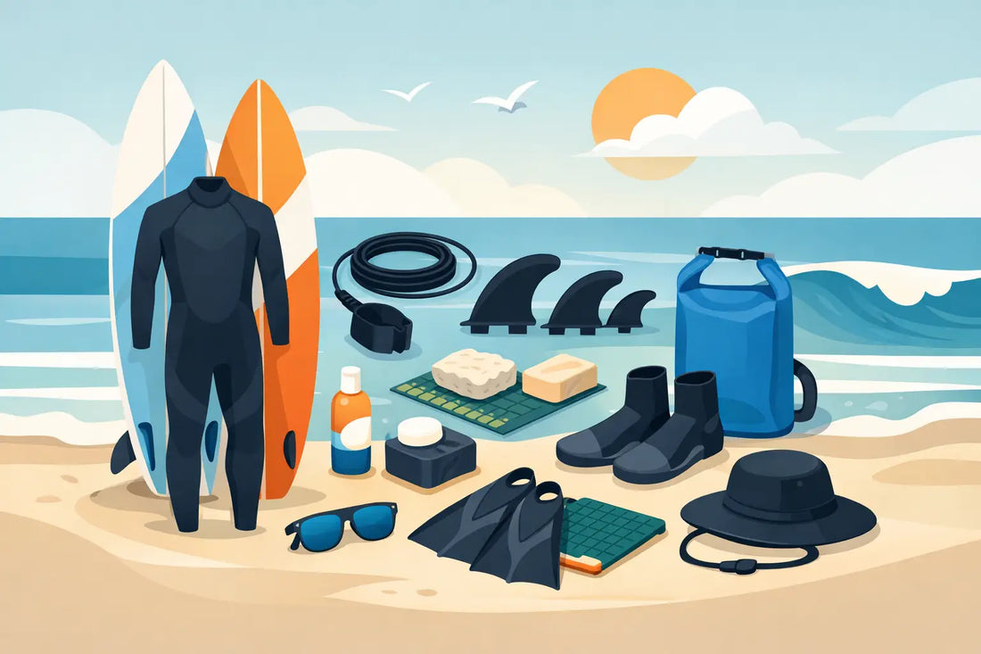 9 Essential Beginner Surfing Accessories