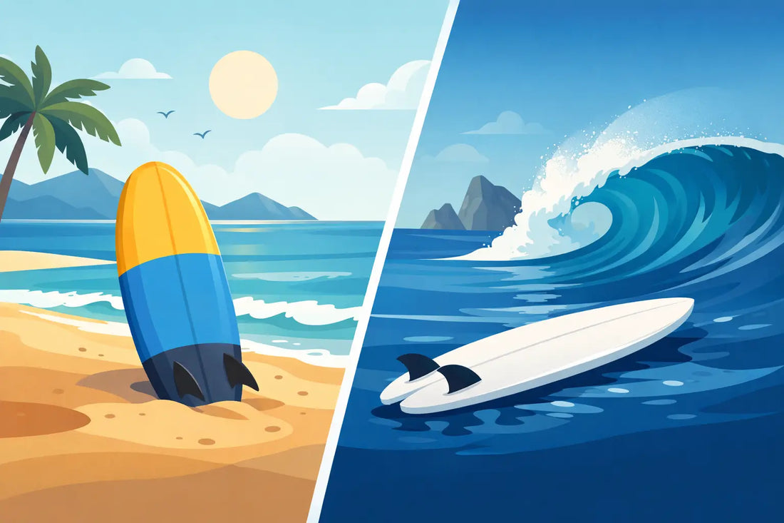 Softboard vs Fibreglass Board for Your Surfing