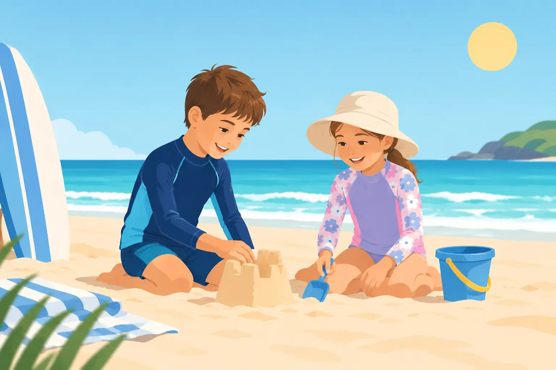 When Should Kids Wear Rashies at the Beach?