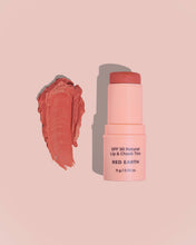 Load image into Gallery viewer, AVOCADO ZINC - SPF 50 Natural Lip &amp; Cheek Tint - Red Earth
