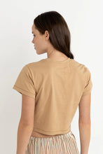 Load image into Gallery viewer, Rhythm Follow The Sun Crop Crew Tee
