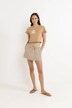 Load image into Gallery viewer, Rhythm Follow The Sun Crop Crew Tee
