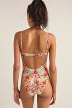 RHYTHM Sierra Floral Tie Front One Piece