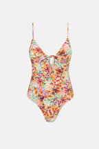 RHYTHM Sierra Floral Tie Front One Piece