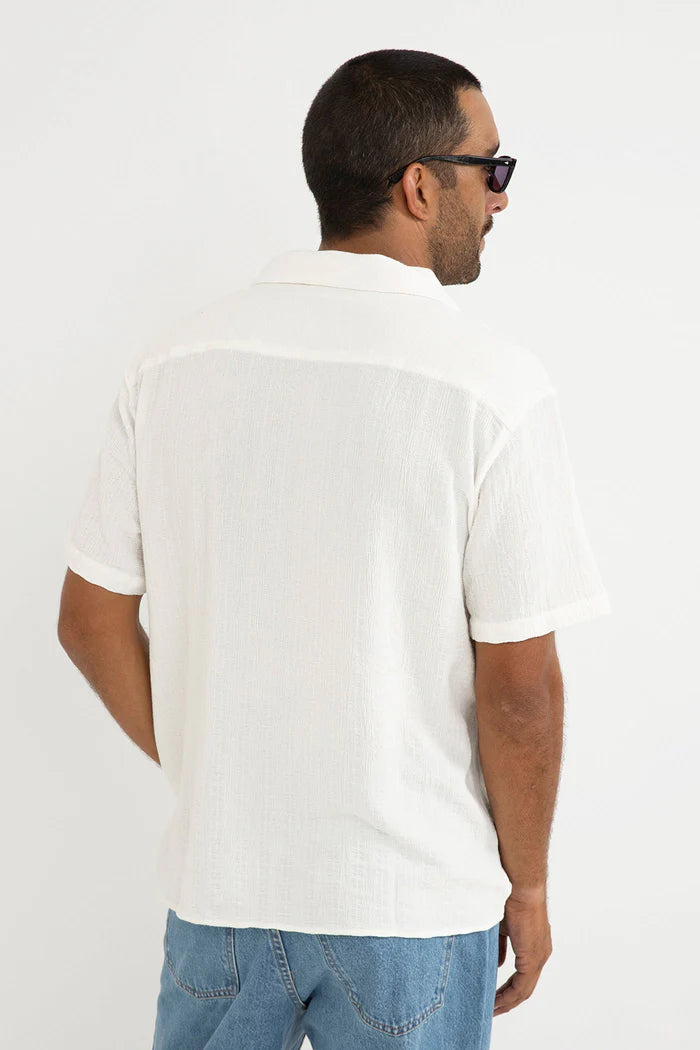 RHYTHM Daytona Ss Shirt White