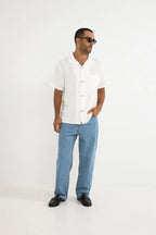 RHYTHM Daytona Ss Shirt White