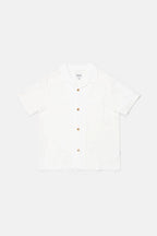 RHYTHM Daytona Ss Shirt White