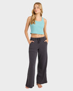 Womens The Avery Wide Leg Trackpants -BILLABONG