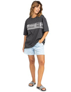 ROXY Womens Starry Night Sky Short Sleeves T-shirt