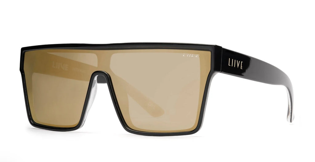 Liive Wasteland Gold Mirror Black