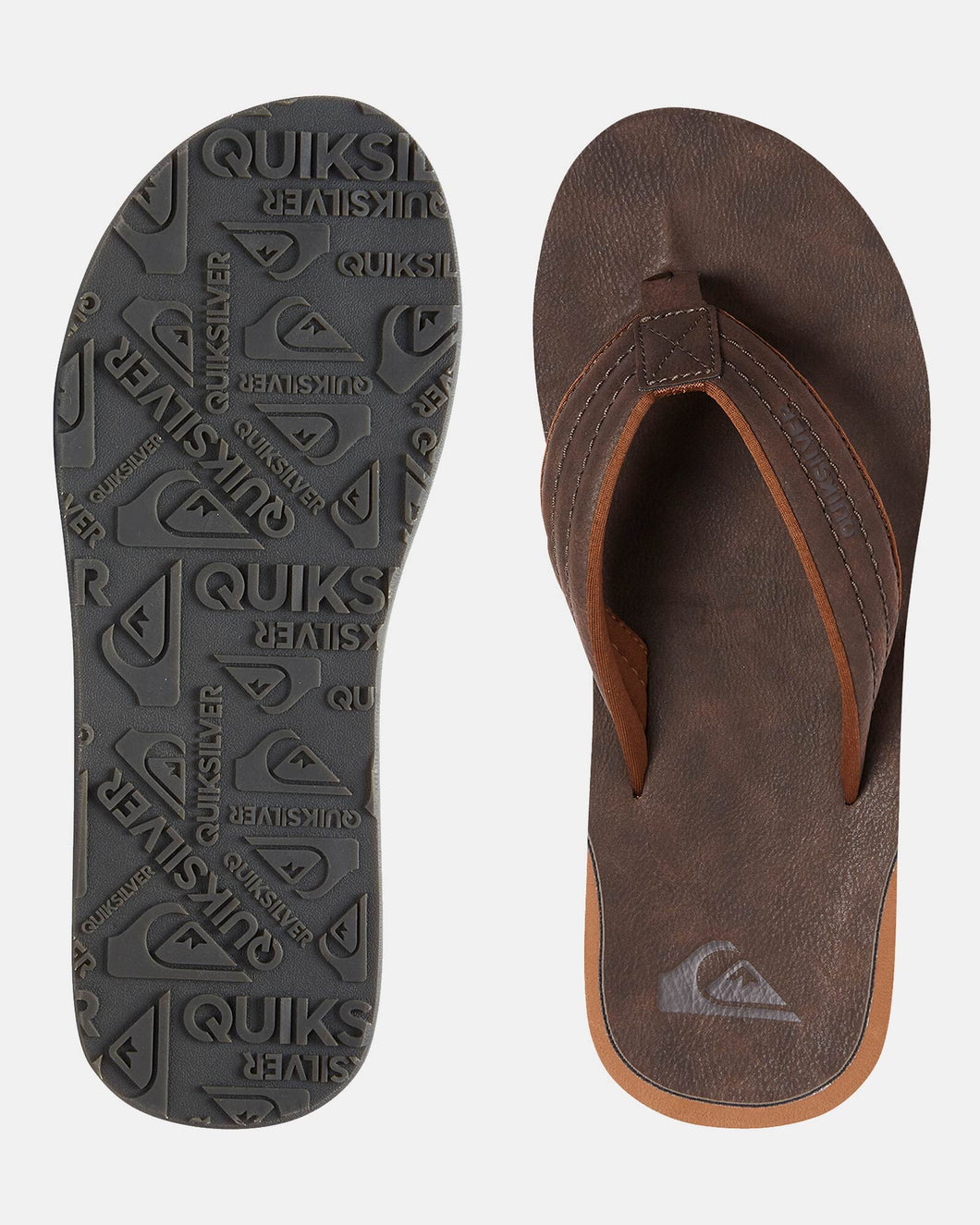 QUIKSILVER MENS CARVER NUBUCK SANDALS