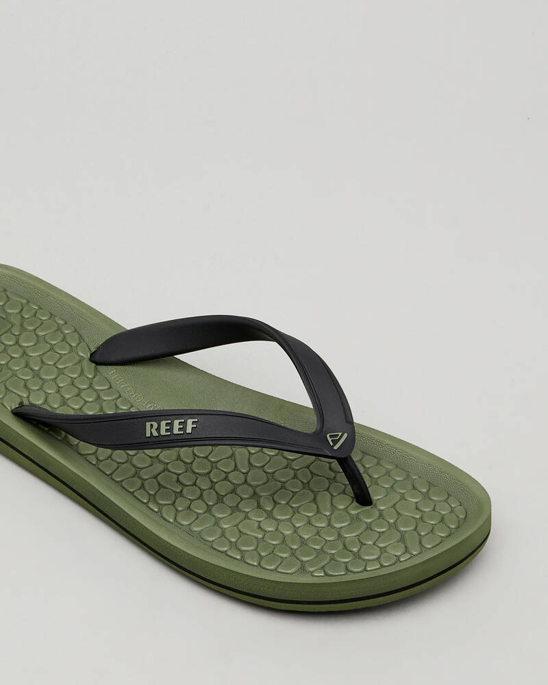 REEF - G-Land Rubber Thongs - OLIVE