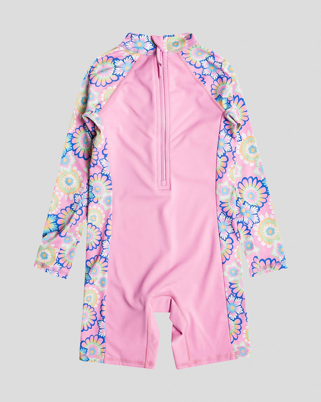 ROXY - Girls 2-7 Flower Party Long Sleeves UPF 50 Rashguard One Piece
