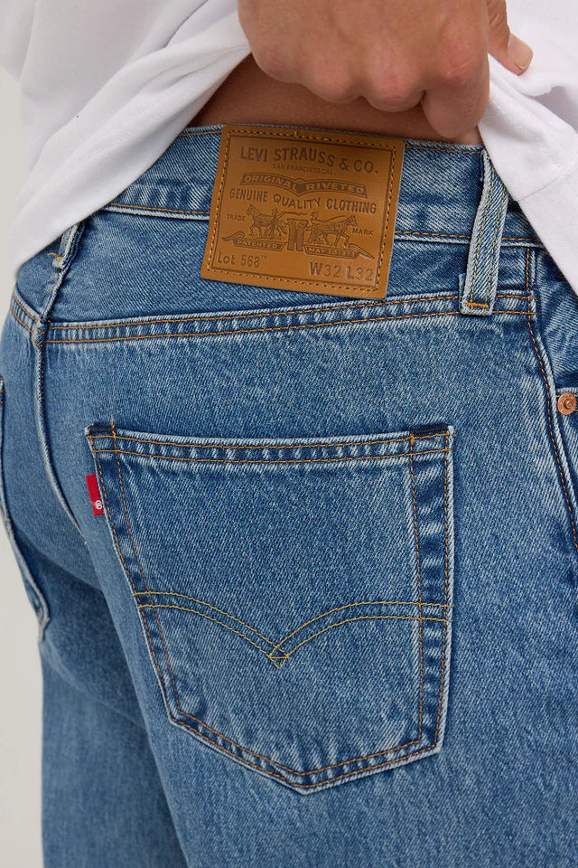 LEVI'S 568 LOOSE STRAIGHT BLUE ESSENTIALS