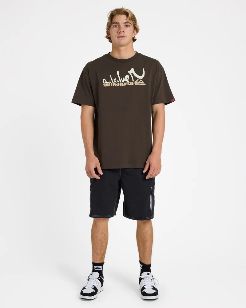 QUIKSILVER YG Spliced SS Tee