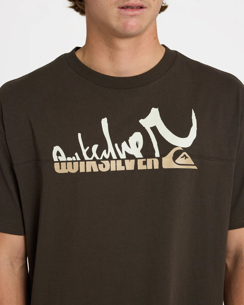 QUIKSILVER YG Spliced SS Tee