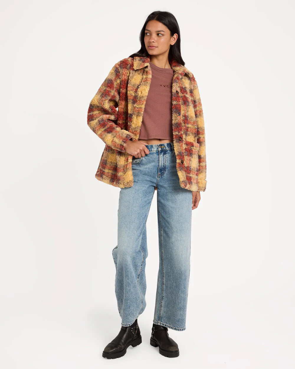 RVCA Nell Sherpa Jacket