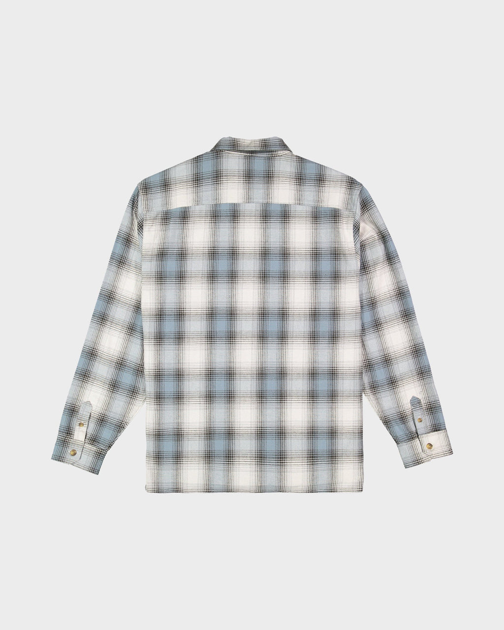 BILLABONG Mens Script Long Sleeve Flannel Shirt