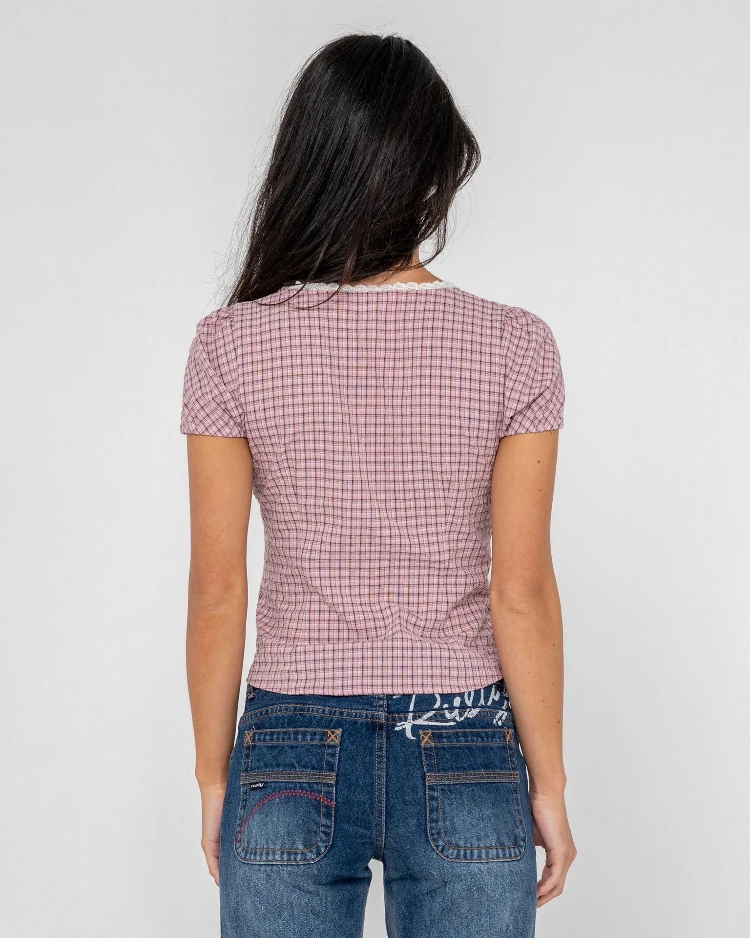 RUSTY Peggy Sue Button Down Blouse