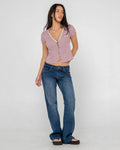 RUSTY Peggy Sue Button Down Blouse