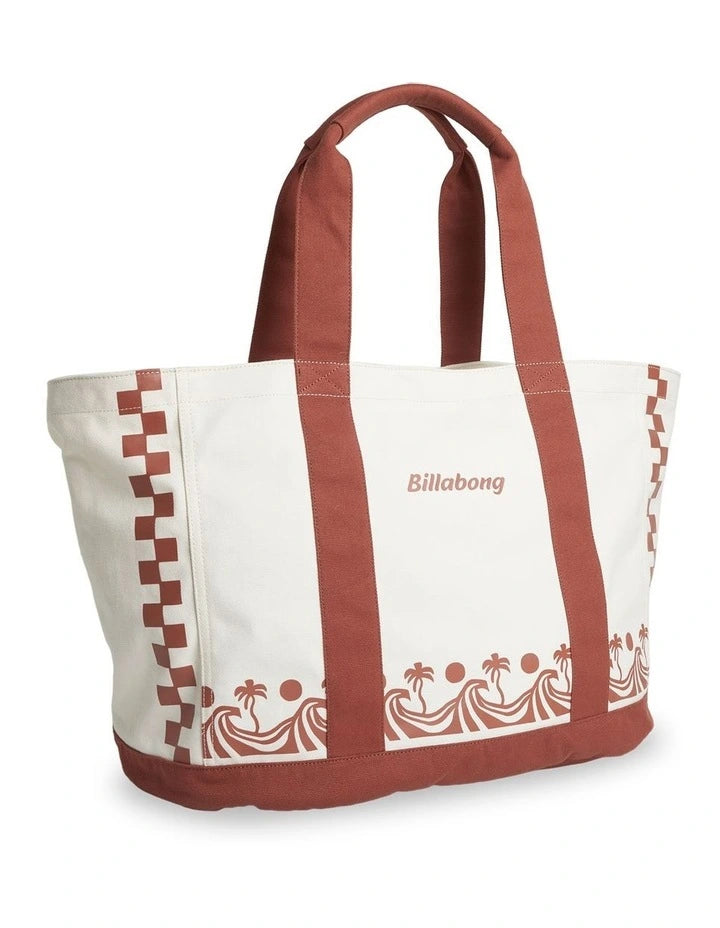 BILLABONG Bright Sun Tote Bag White