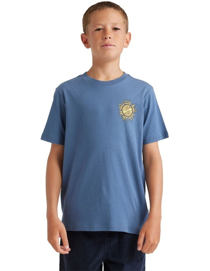 QUIKSILVER Boys 8-16 Spiral Flame T-Shirt