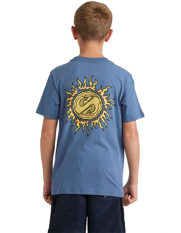 QUIKSILVER Boys 8-16 Spiral Flame T-Shirt
