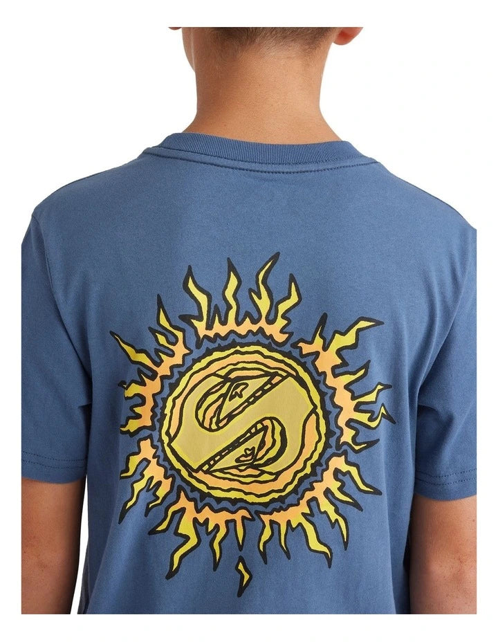 QUIKSILVER Boys 8-16 Spiral Flame T-Shirt