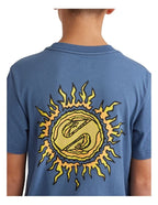 QUIKSILVER Boys 8-16 Spiral Flame T-Shirt