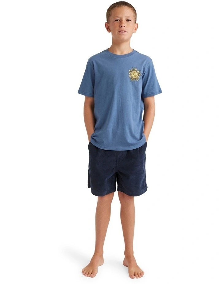 QUIKSILVER Boys 8-16 Spiral Flame T-Shirt