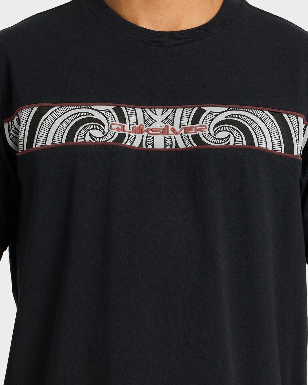 QUIKSILVER Mens Kehu Takarangi Panel T-Shirt