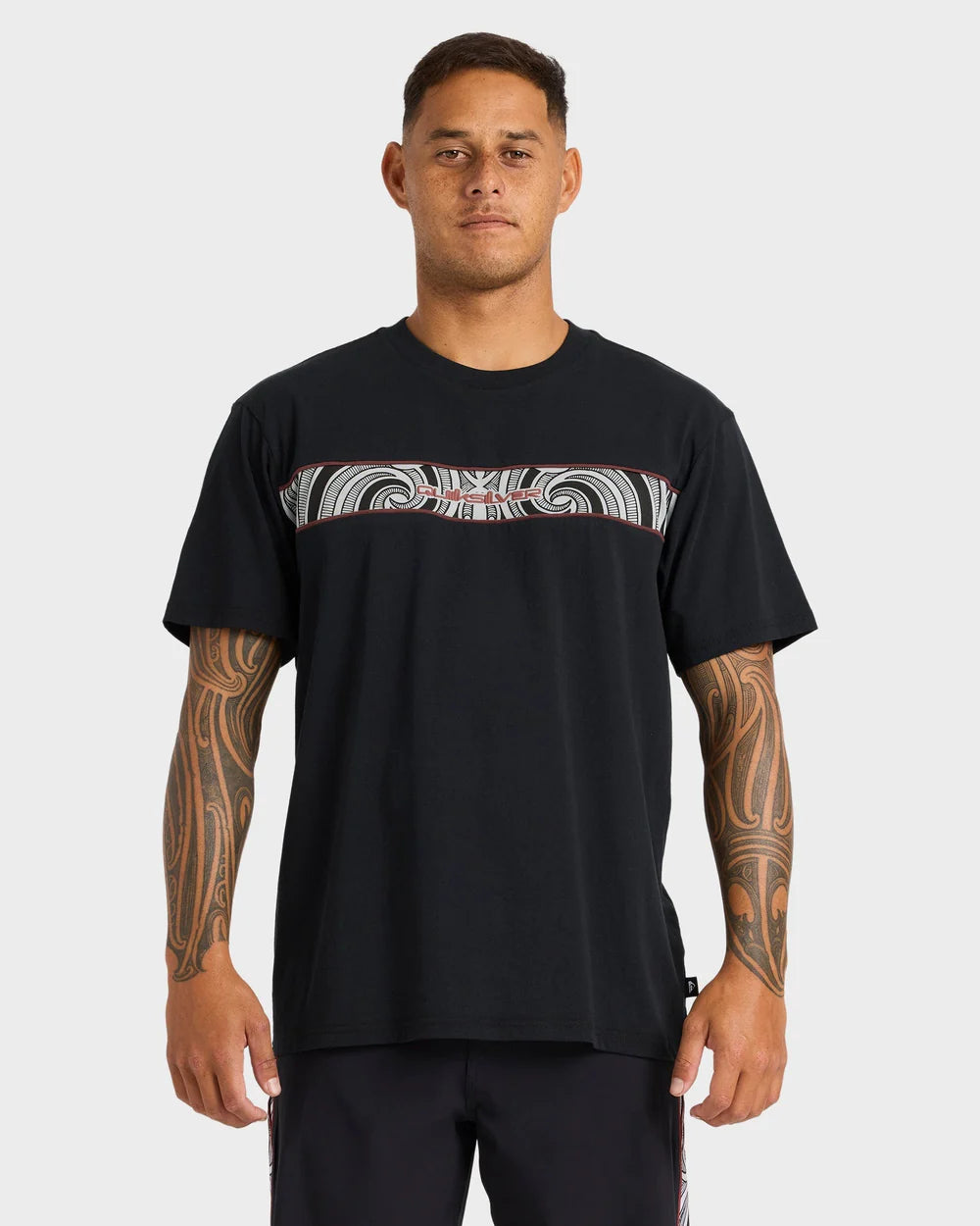 QUIKSILVER Mens Kehu Takarangi Panel T-Shirt