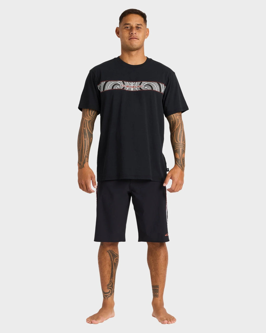 QUIKSILVER Mens Kehu Takarangi Panel T-Shirt
