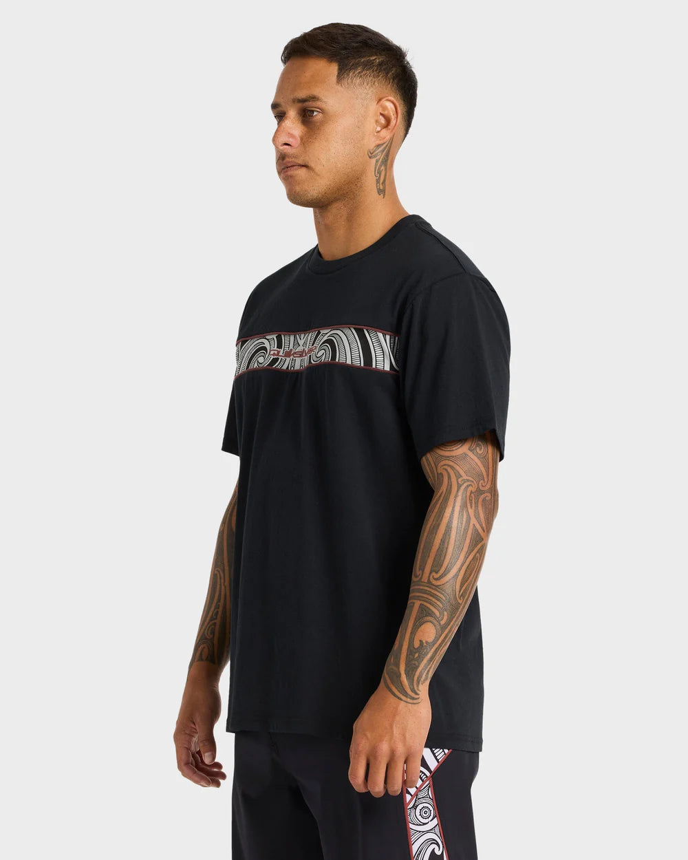 QUIKSILVER Mens Kehu Takarangi Panel T-Shirt