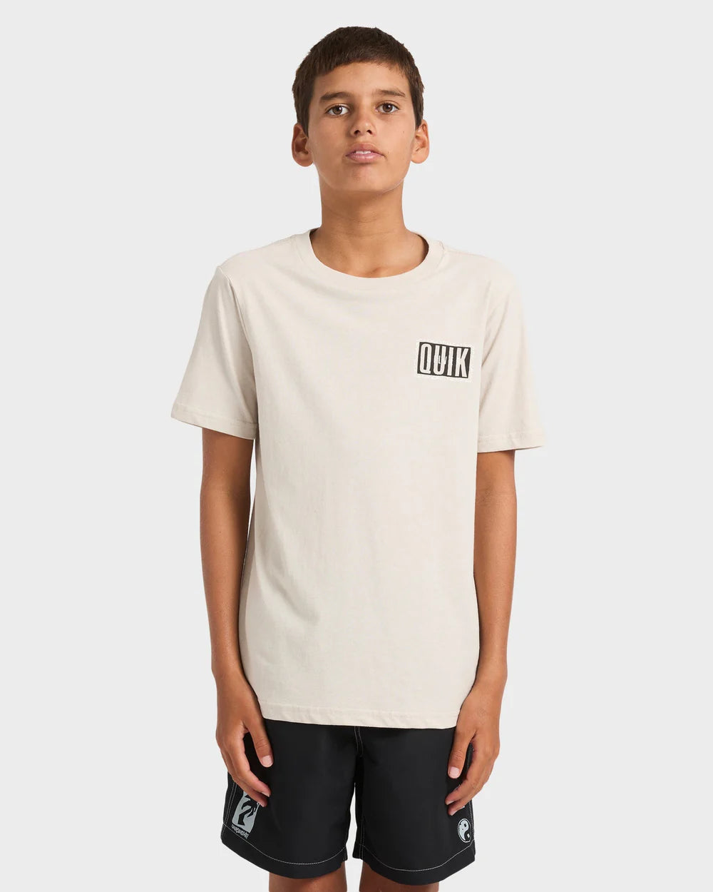 QUIKSILVER Boys 8-16 Static Box T-Shirt
