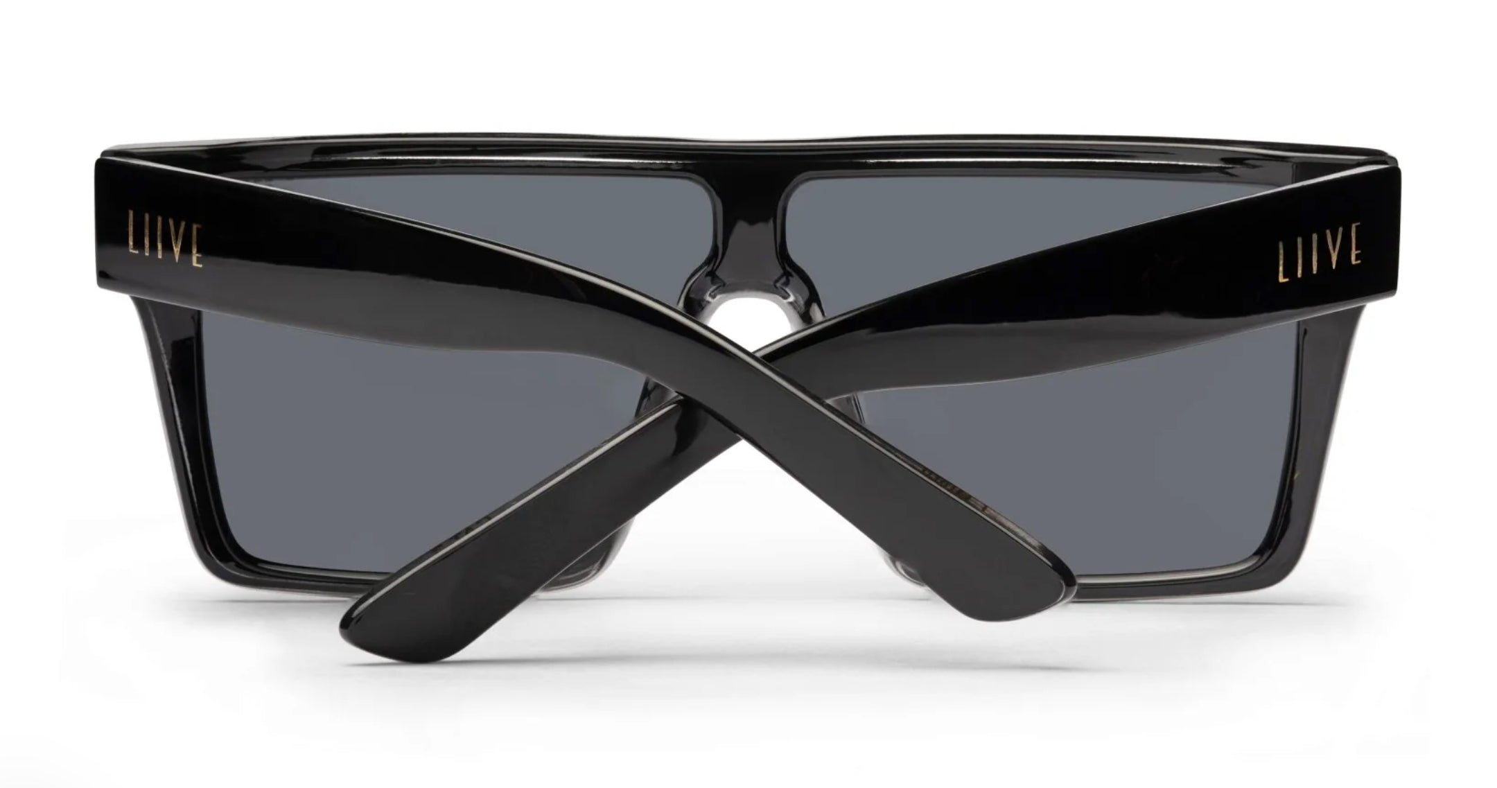 Liive Wasteland Gold Mirror Black