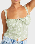 ROXY Womens Blossom Tank Top