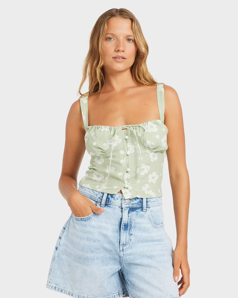 ROXY Womens Blossom Tank Top