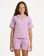 Girls 8-16 Phoebe Check Woven Shorts - ROXY