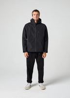 RIVVIA-DISCOVERY WATERPROOF JACKET : BLACK