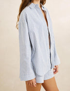 Rhythm Vista Stripe Oversized Shirt