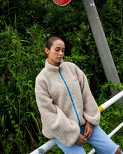 Load image into Gallery viewer, RUSTY Ollie Sherpa Zip Through Fleece
