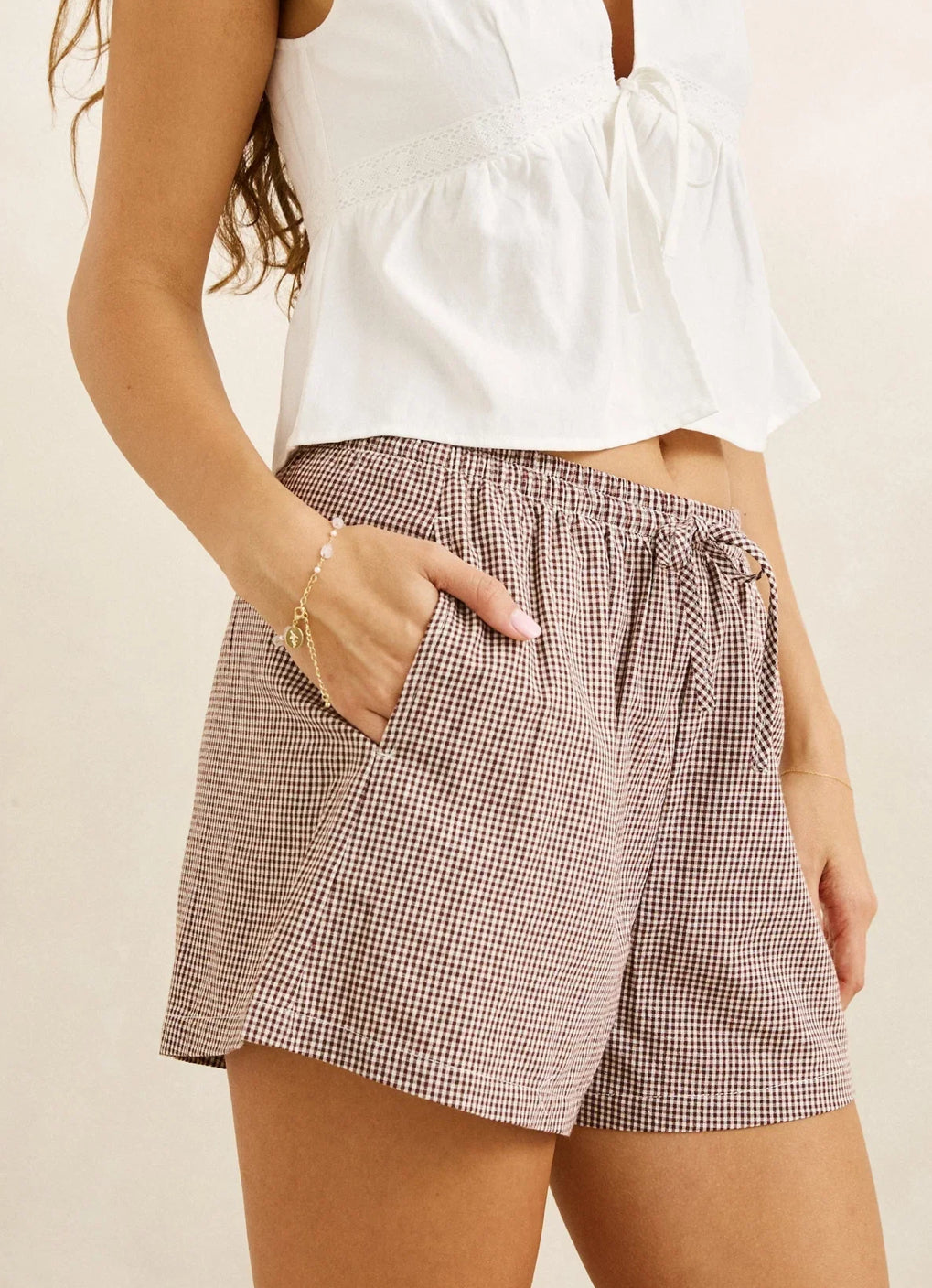 Rhythm London Check Beach Short