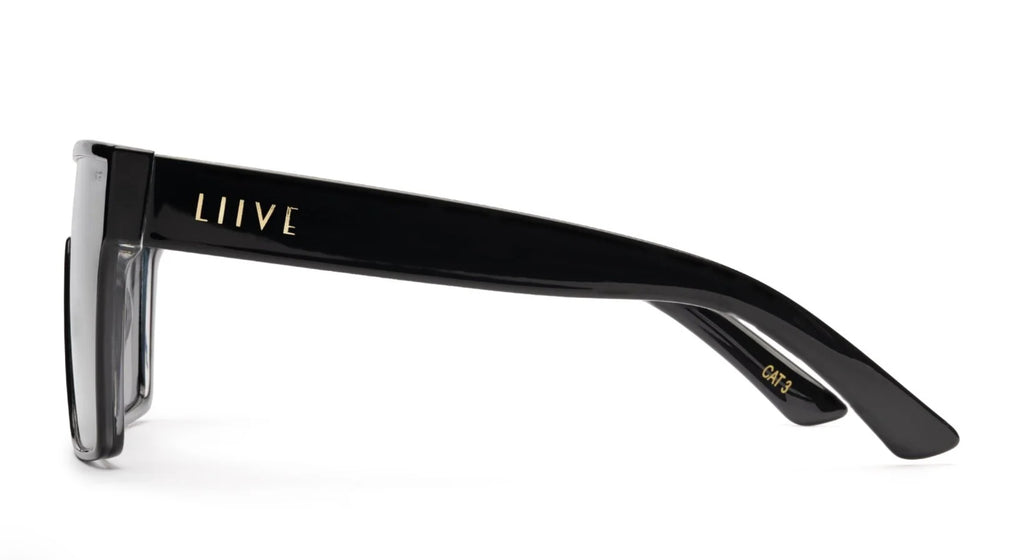 Liive Wasteland Gold Mirror Black