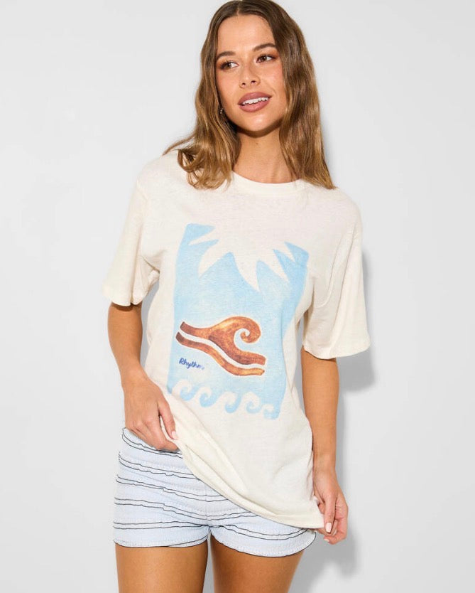 Rhythm Ocean Wave Oversized T-Shirt