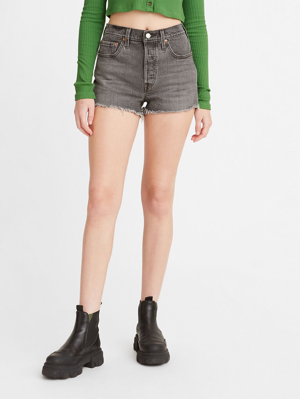 LEVI'S 501® ORIGINAL HIGH-RISE JEAN SHORTS